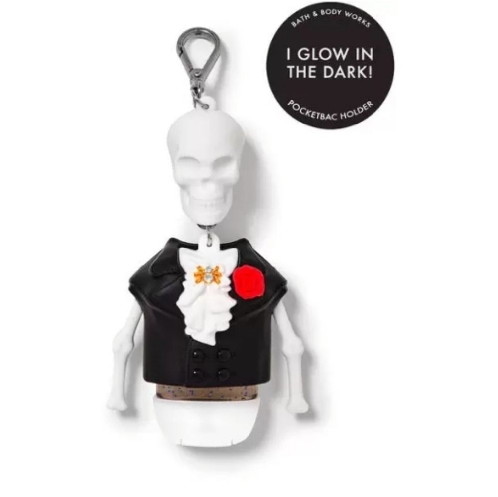 Dapper Skeleton PocketBac Holder